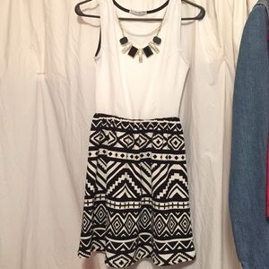 Aztec print dress only worn once