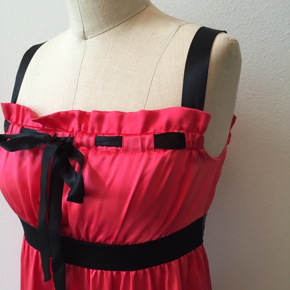 ❌SOLD❌NWT Betsey Johnson pink Babydoll party dress - Picture 2 of 4