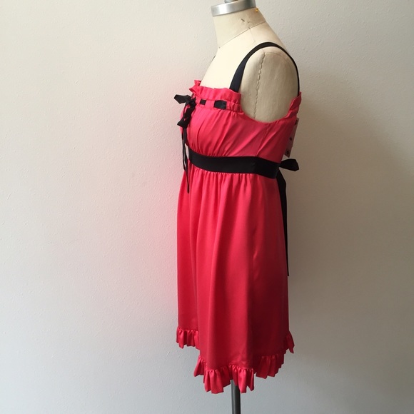 ❌SOLD❌NWT Betsey Johnson pink Babydoll party dress - Picture 3 of 4