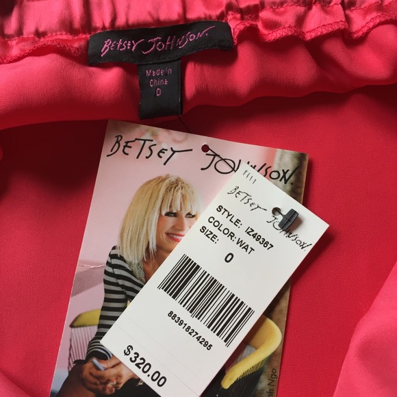 ❌SOLD❌NWT Betsey Johnson pink Babydoll party dress - Picture 4 of 4