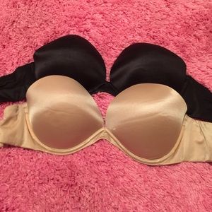 Two vs "very sexy" strapless bras
