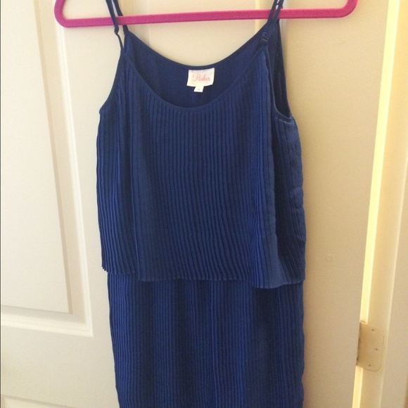 Parker blue dress