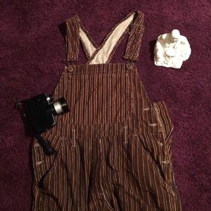Corduroy overalls