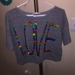 Forever 21 "LOVE" shirt