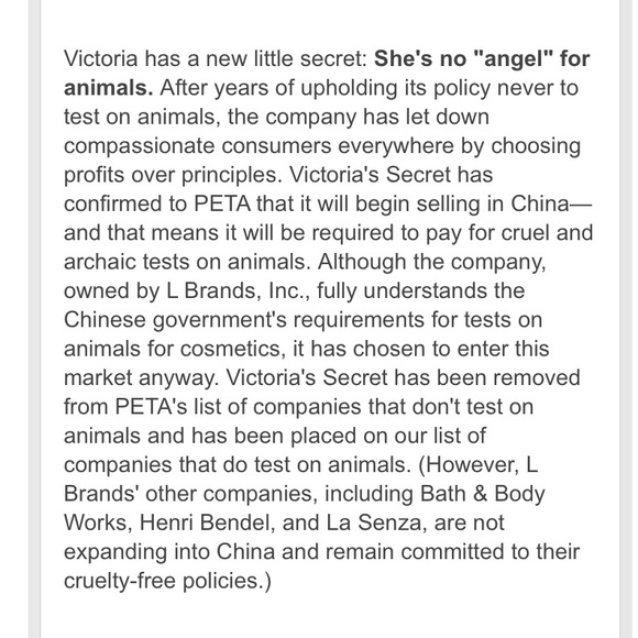 DO NOT BUY FROM VICTORIA'S SECRET! - Picture 2 of 4