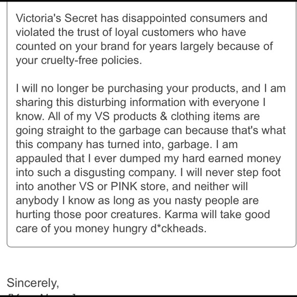 DO NOT BUY FROM VICTORIA'S SECRET! - Picture 4 of 4