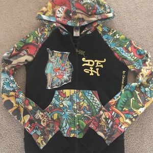 Ed Hardy Womens Hoody (original)