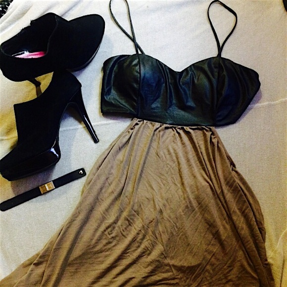 High Low Cut Out Dress