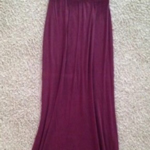 Plum Brandy Melville Maxi Skirt