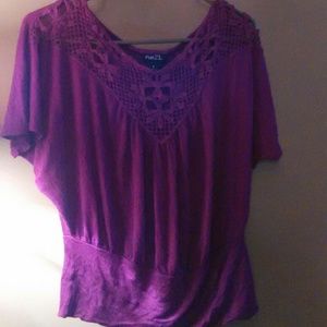 Purple Rue 21 shirt