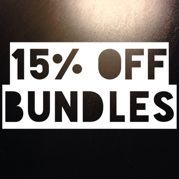 New bundle discount. Spread the word!!