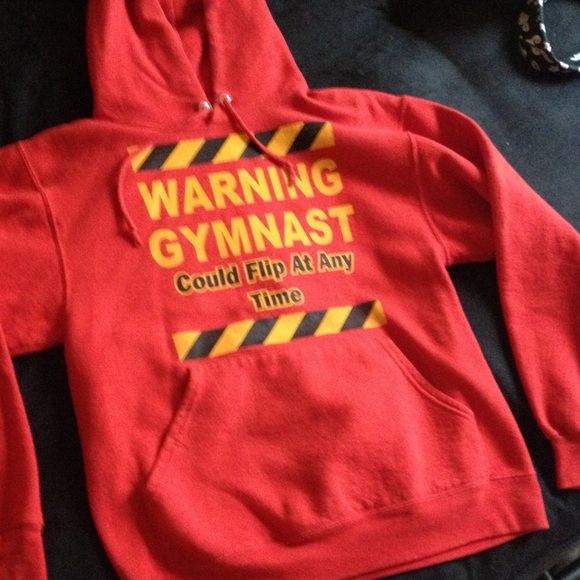 "Warning Gymnast" Hoodie