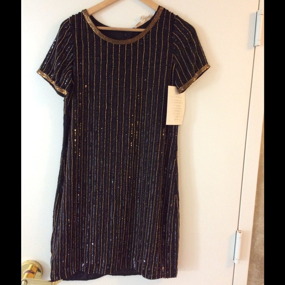 💋Boston Proper Formal Sequin Shift Dress💋 - Picture 2 of 4