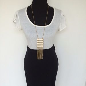 ❌ SOLD ❌Tassel necklace. NWOT