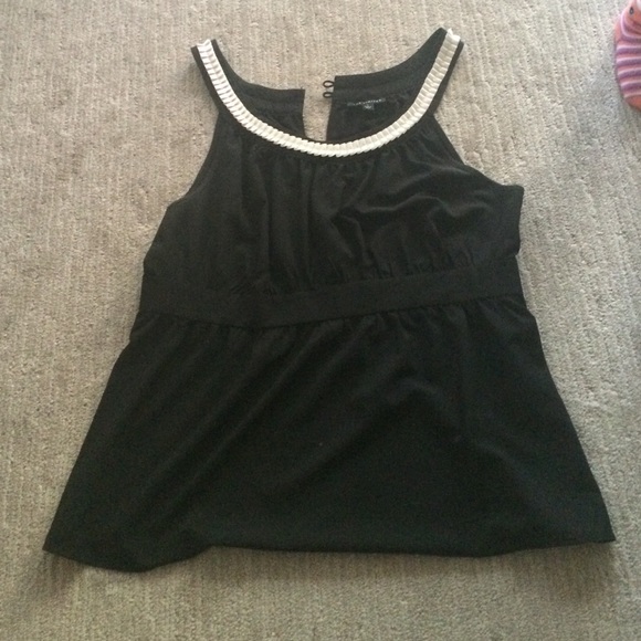 Black and Cream The Limited Top