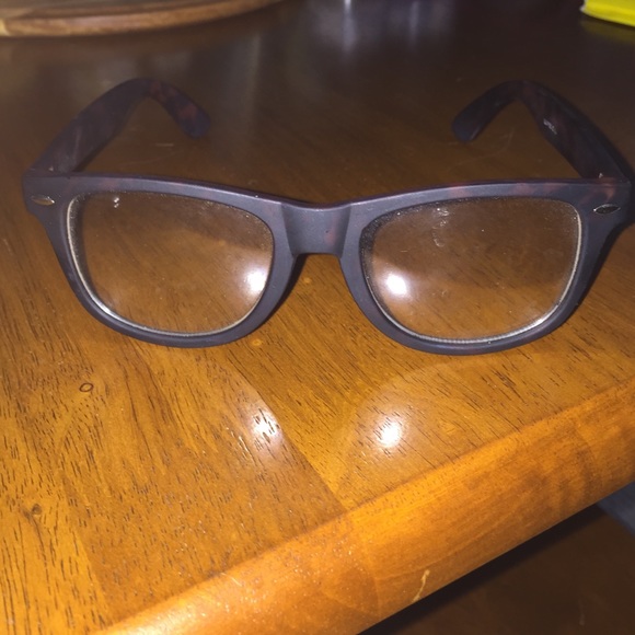 Brown tortoise shell glasses no prescription