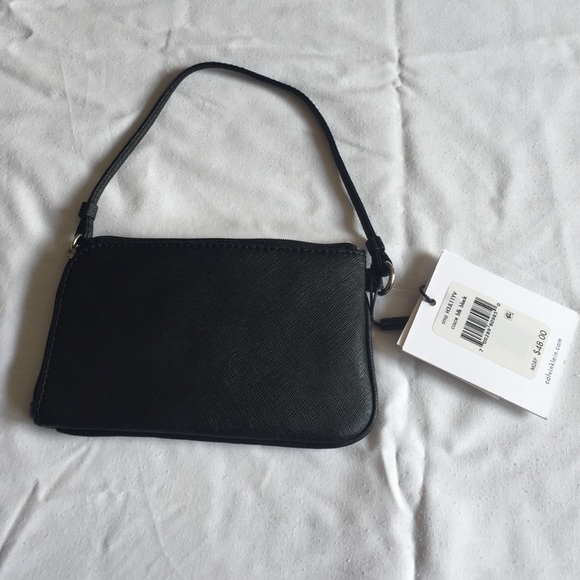 Calvin Klein Black Wristlet - Picture 3 of 3