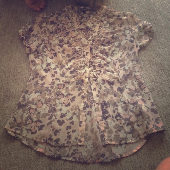 Express sheer blouse