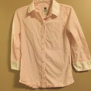 Levi's Light Pink Collared Blouse