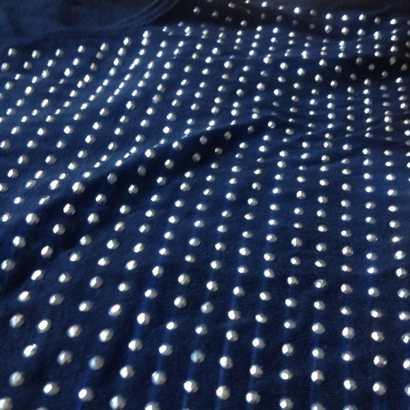 JLo Silver Studded Tank Top Size Small 💎💄 - Picture 3 of 4