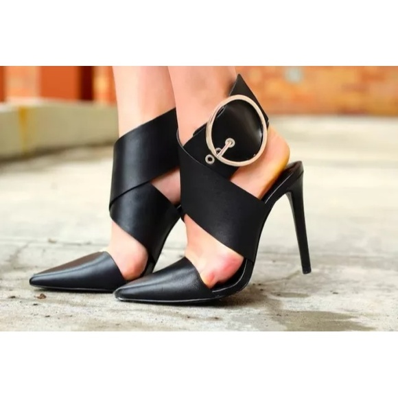 Zara Shoes - Wrap-around buckle Zara heels