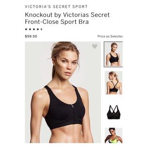 Victoria's Secret Knockout front-close sport bra