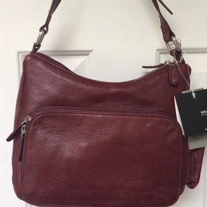Gianni Bernini leather handbag