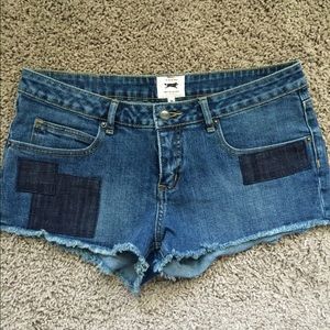 OBEY // patched cut offs // size 29