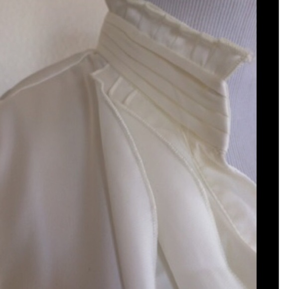 Beautiful Silky Ruffle Top - Picture 3 of 4