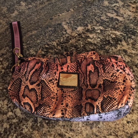 Authentic Betsy Johnson Betsyville wristlet.