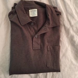 Brown long sleeve shirt