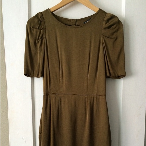 Madewell Olive Green Dress