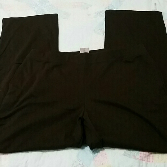 Chocolate pants. Has elastic waistband
