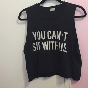 Brandy Melville cropped muscle tank