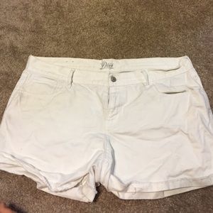 White shorts