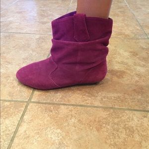 Steve Madden purple boots