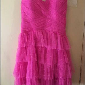 Fuchsia pink Cocktail/Evening dress. Fuchsia pink Cocktail/Evening dress.