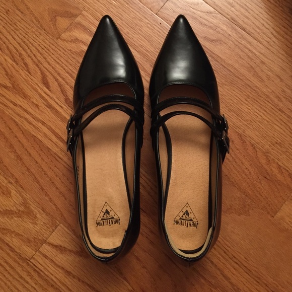 John Fluevog Shoes/heel
