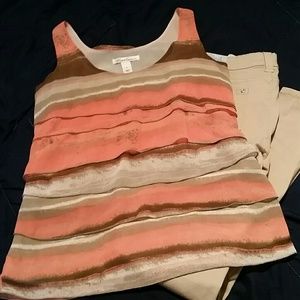 Kenneth Cole NY Tiered Top