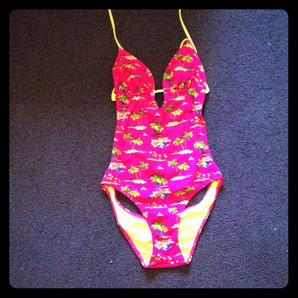 Holster one piece bathing suit