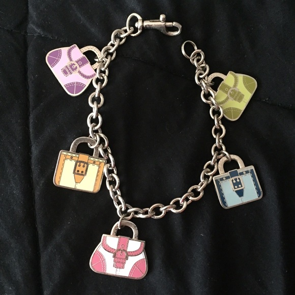 Coach charm bracelet.