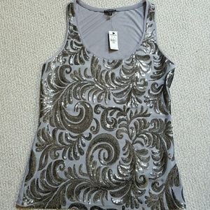 Express Gray/Silver Tank - Medium