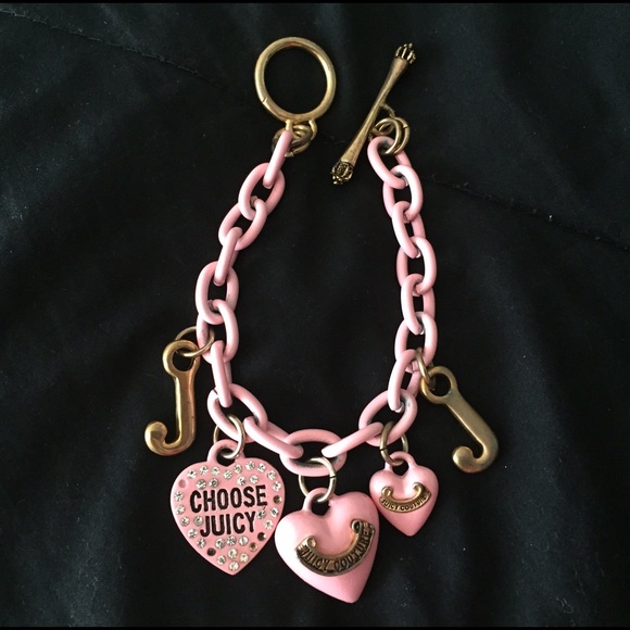 Pink and gold bracelet