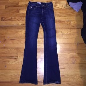 Abercrombie dark wash jeans