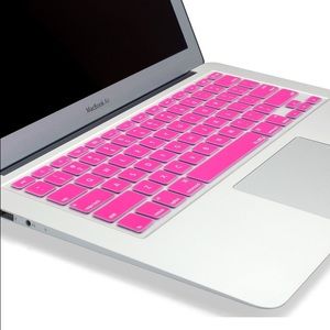 HOT PINK Mac book pro keyboard cover