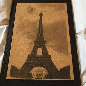 Eiffel Tower Cork Board