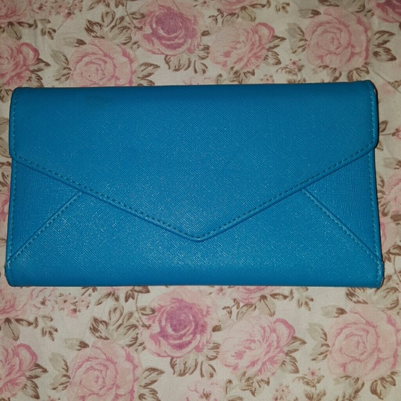 Blue wallet
