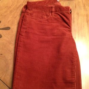 Women's matchstick cords. Size 28S - Matchstick.