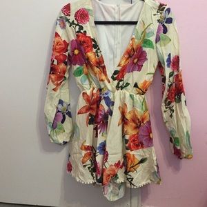 Floral romper