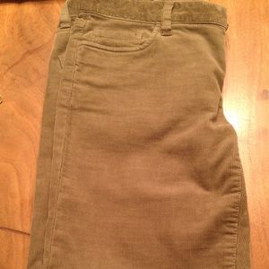 Women's matchstick cords. Size 28S - Matchstick.